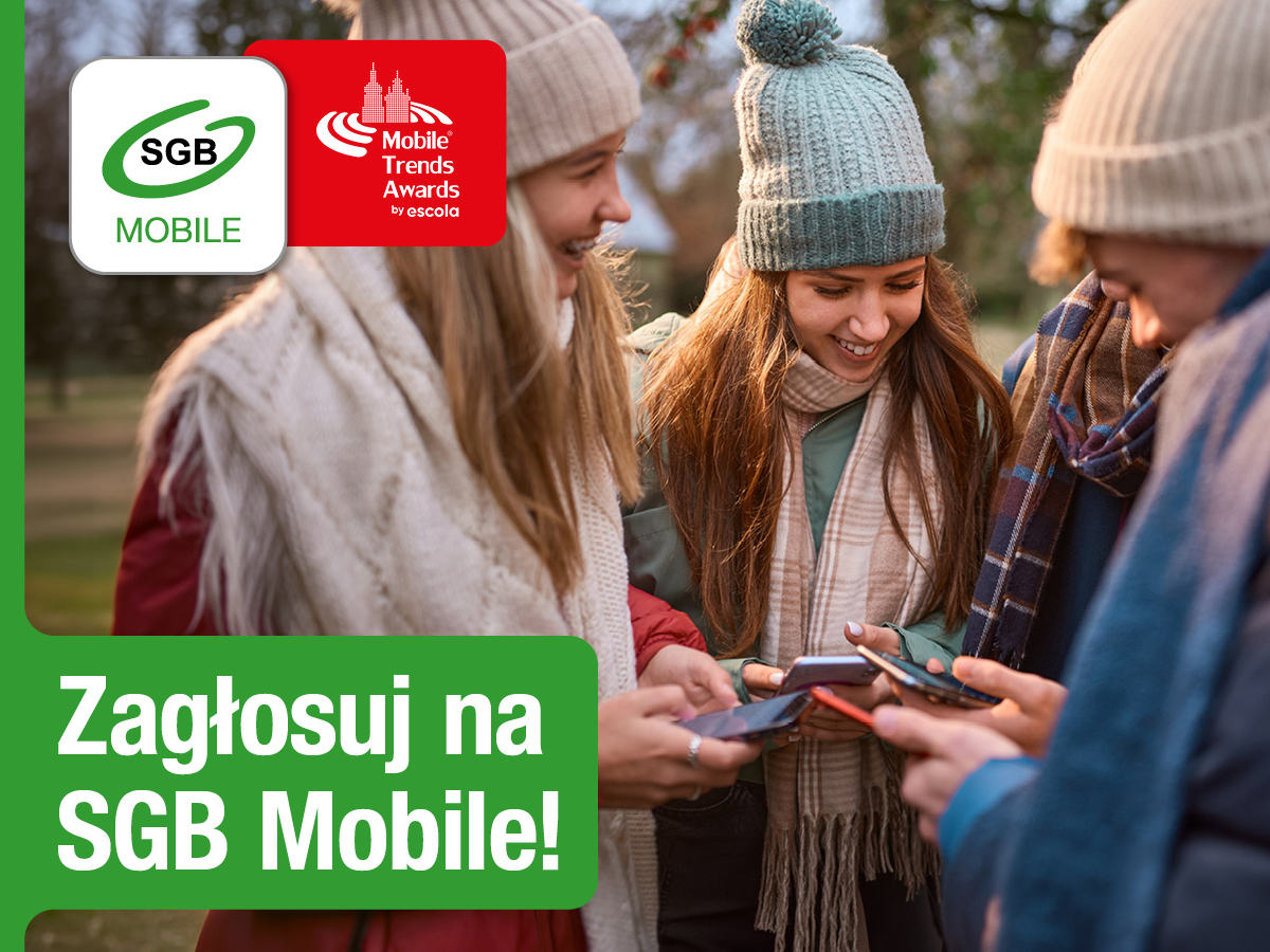 Aplikacja SGB Mobile nominowana do Mobile Trends Awards!